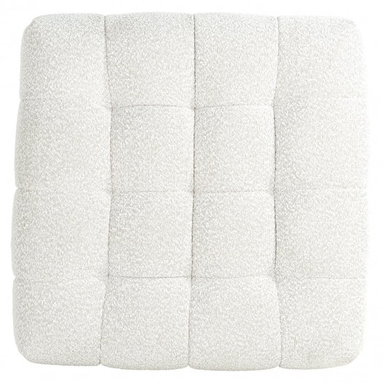 Poef huxley white bouclé (Copenhagen 900 Bouclé White)